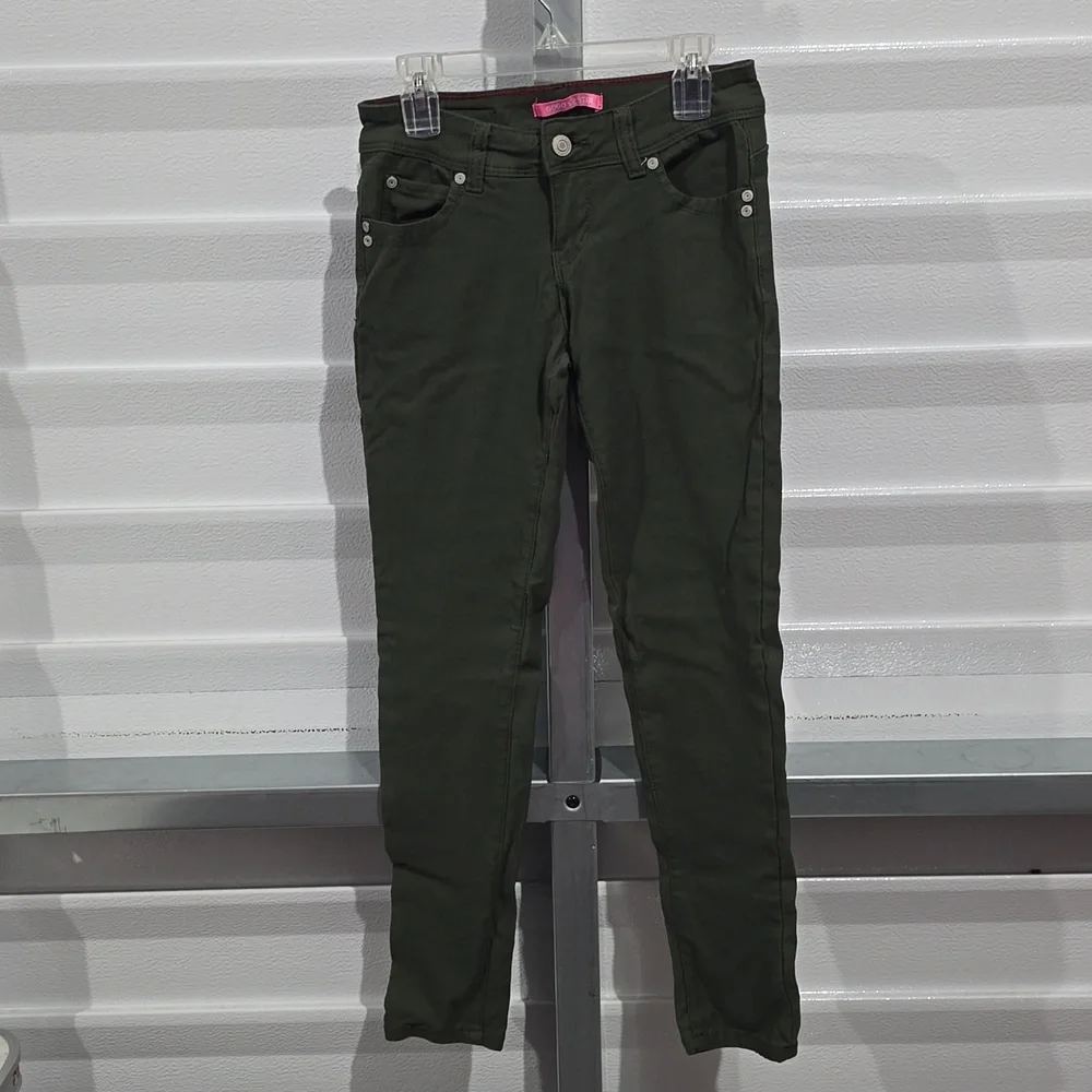 GOGO STAR Green Jeans Size 12